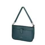 Celeste Plus Borsa a tracolla da donna Vera Pelle 04156-D33 PETROLIO Chiara Ferretti