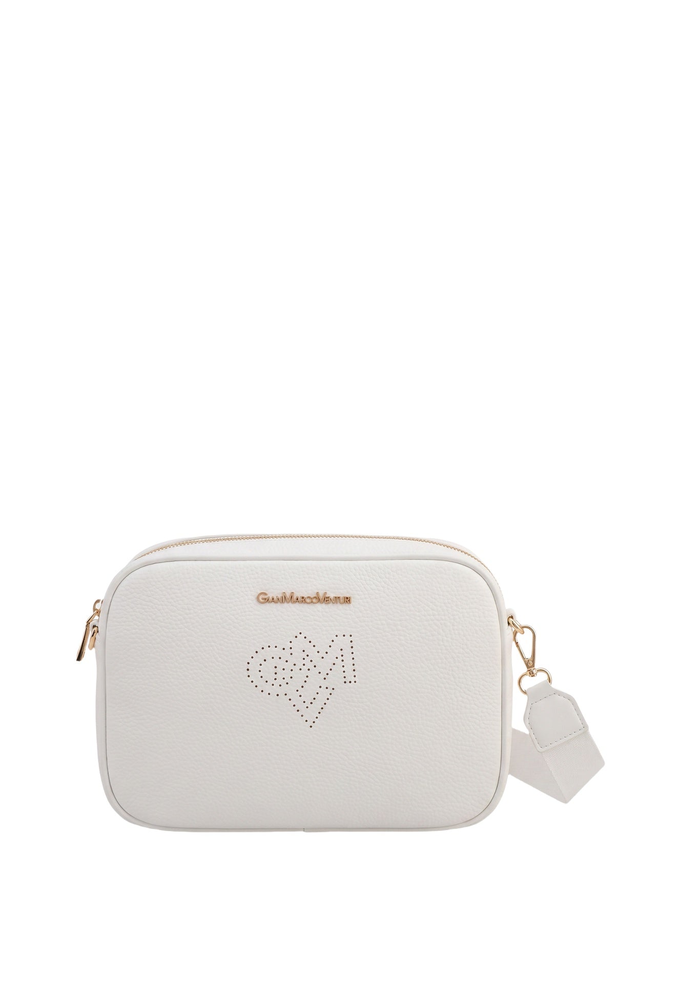 Borsa a Tracolla in Pvc Bianco