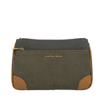 Borsa a Spalla in Pvc Verde
