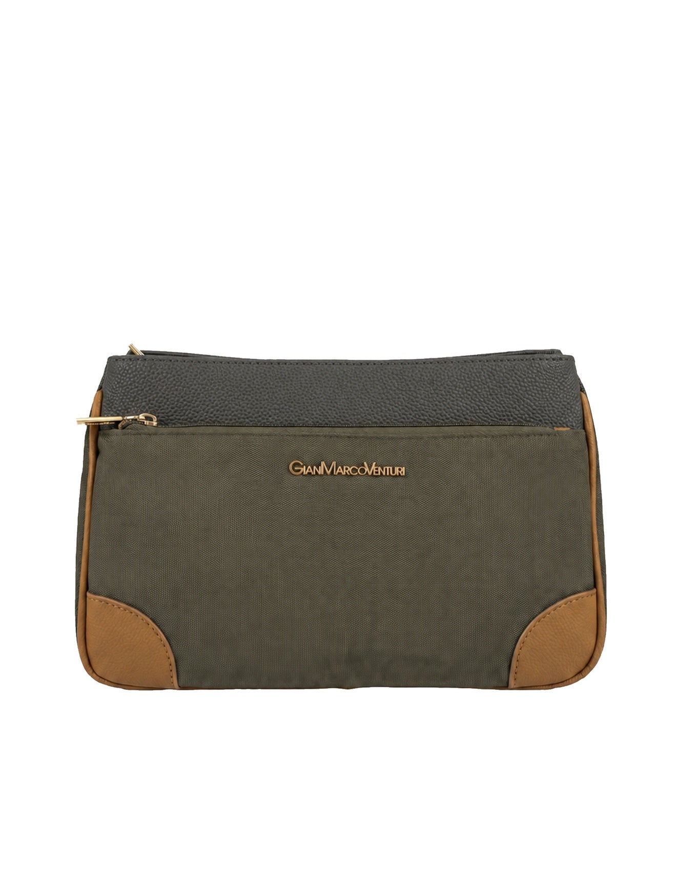 Borsa a Spalla in Pvc Verde