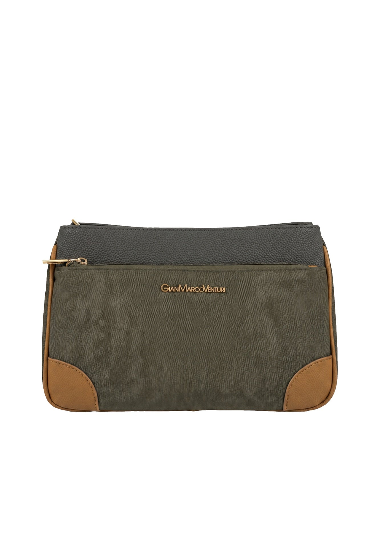 Borsa a Spalla in Pvc Verde