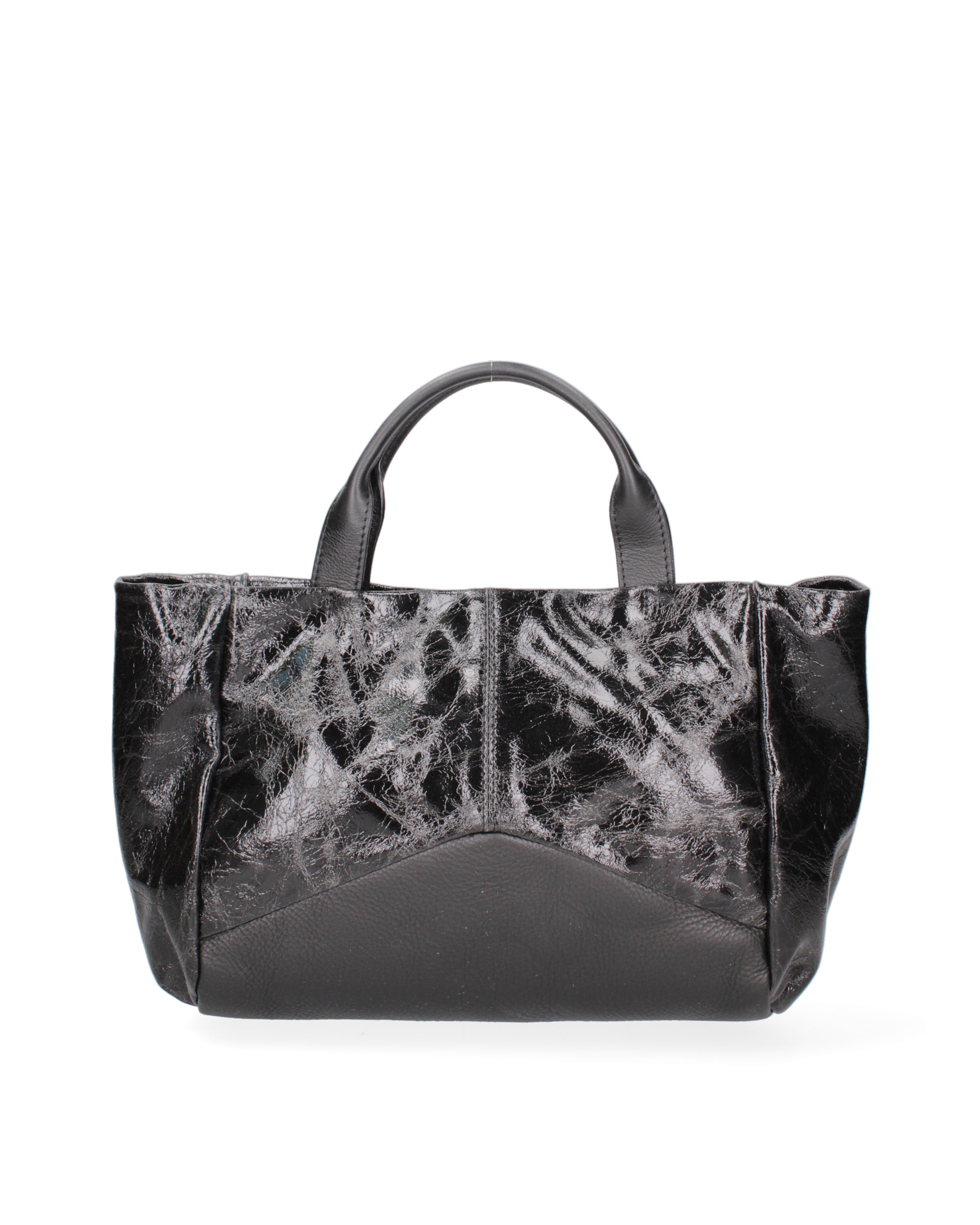 Vera Pelle 7980-CHI-NERO Borsa a mano da donna Veridia Elite Chiara Ferretti