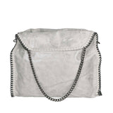 Willelmina Borsa a spalla da donna 100% PU Leather N-9606-BIANCO Gave Lux