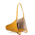 Valentina Borsa a mano da donna 100% pelle 06733-D36 SENAPE Gave Lux