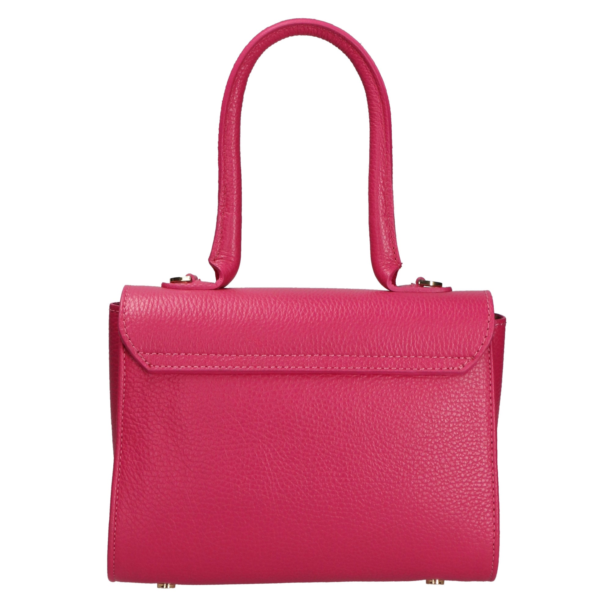 Borsa a mano da donna 100% pelle artigianale MYB-8031-FW-D02 FUXIA My Best Bag