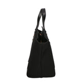 Borsa a mano da donna Vera pelle e suede MYB-7030-SS-NERO+VACCHETTA NERO My Best Bag