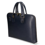 Fabiana Borsa a mano unisex Vera pelle 9033-BLU DARK BLUE Gave Lux