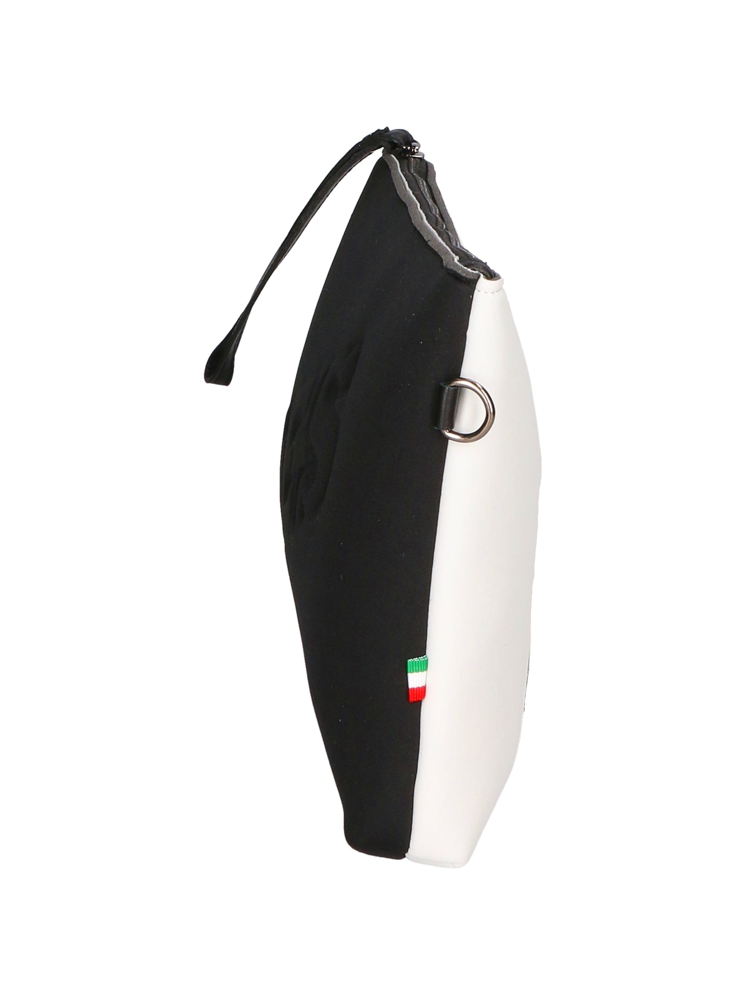 Ottavia Borsa a spalla da donna Neoprene 1331-BIANCO+NERO Gave Lux