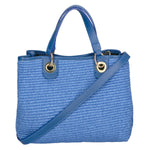 Borsa a mano da donna Paglia & Pelle MYB-05167-SS-530+D2 BLUETTE My Best Bag