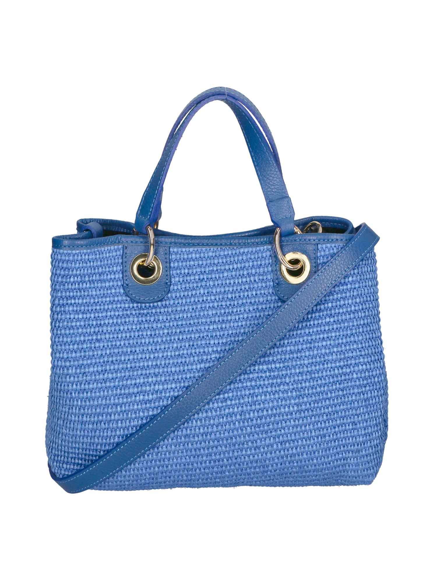 Borsa a mano da donna Paglia & Pelle MYB-05167-SS-530+D2 BLUETTE My Best Bag