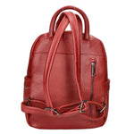 Antonia Zaino da donna 100% pelle 05434-D10 ROSSO SCURO DARK RED Gave Lux