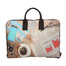 Michela Borsa a mano da donna Vera pelle ZG3007-CAFFE Gave Lux