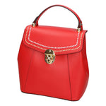Giuditta Borsa a mano da donna 100% pelle 05937-L214 ROSSO Gave Lux