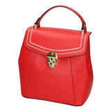 Giuditta Borsa a mano da donna 100% pelle 05937-L214 ROSSO Gave Lux