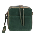 Borsa a tracolla da donna Vera pelle MYB-6020-FW-06058 VERDE My Best Bag