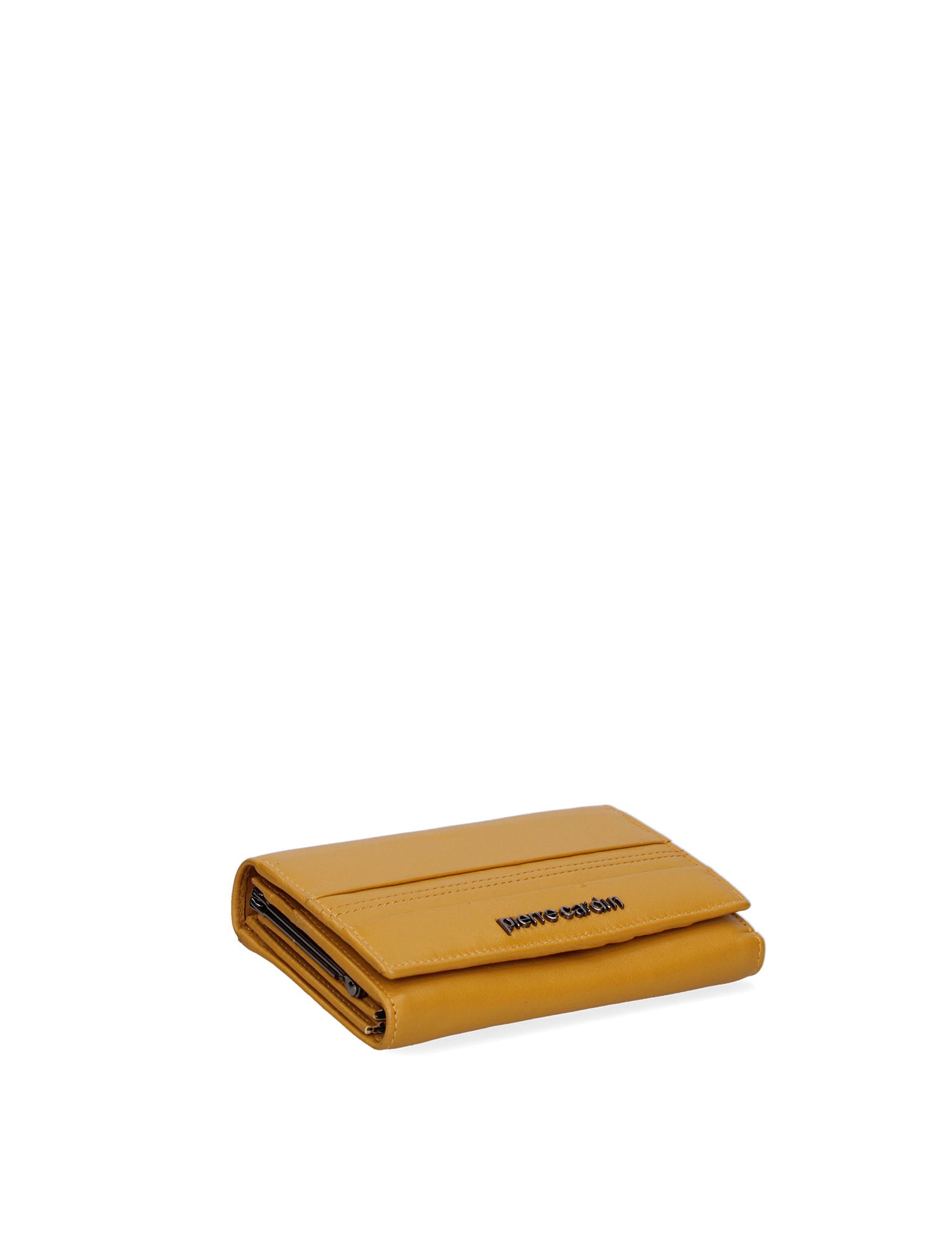 Portafoglio donna in vera pelle Casual 455-130-GIALLO Pierre Cardin
