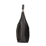 Ursula Borsa a spalla da donna Vera pelle 06673-D28 NERO Gave Lux