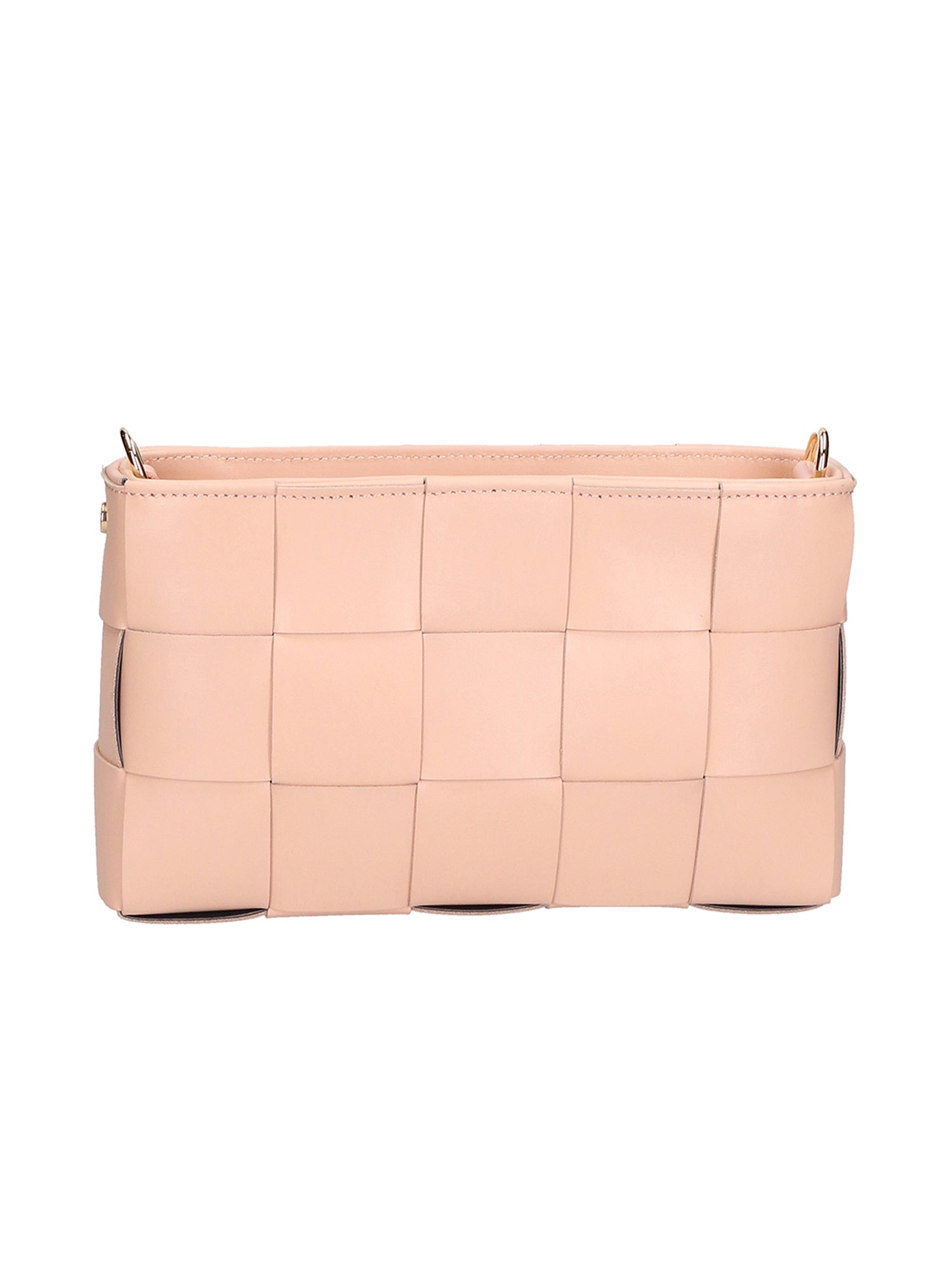 Borsa a tracolla da donna 100% vera pelle MYB-7057-SS-ROSA+BEIGE My Best Bag