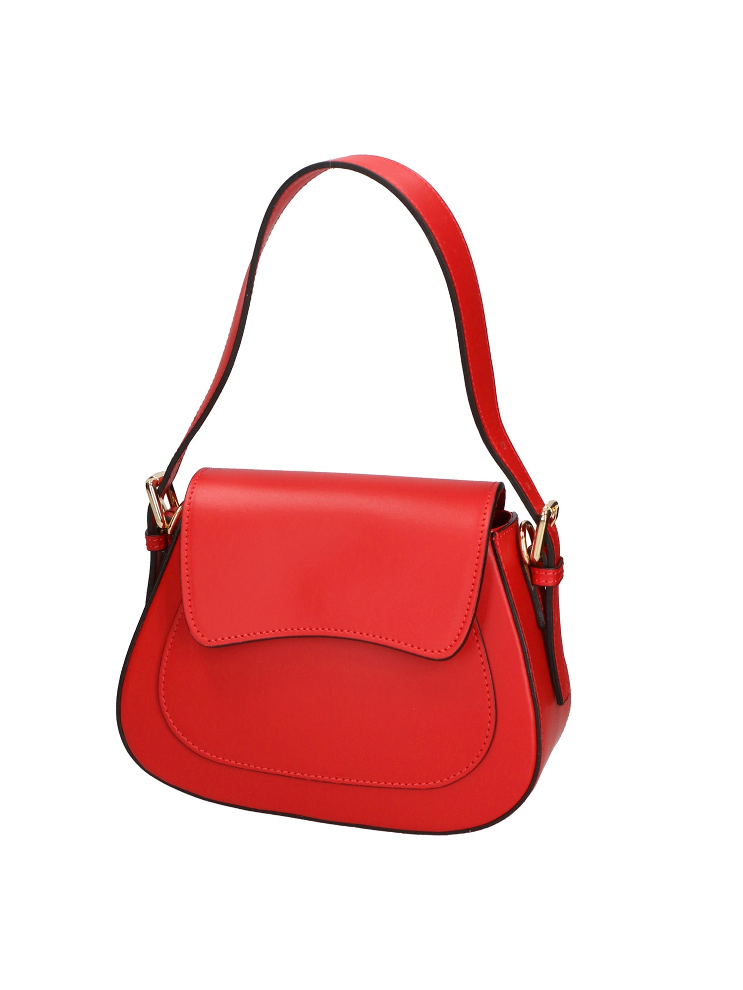 Giulia Borsa a spalla da donna Vera pelle 05958-L214 ROSSO Gave Lux