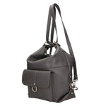 Kesha Borsa a spalla da donna Vera pelle 3301-GRIGIO SCURO Gave Lux
