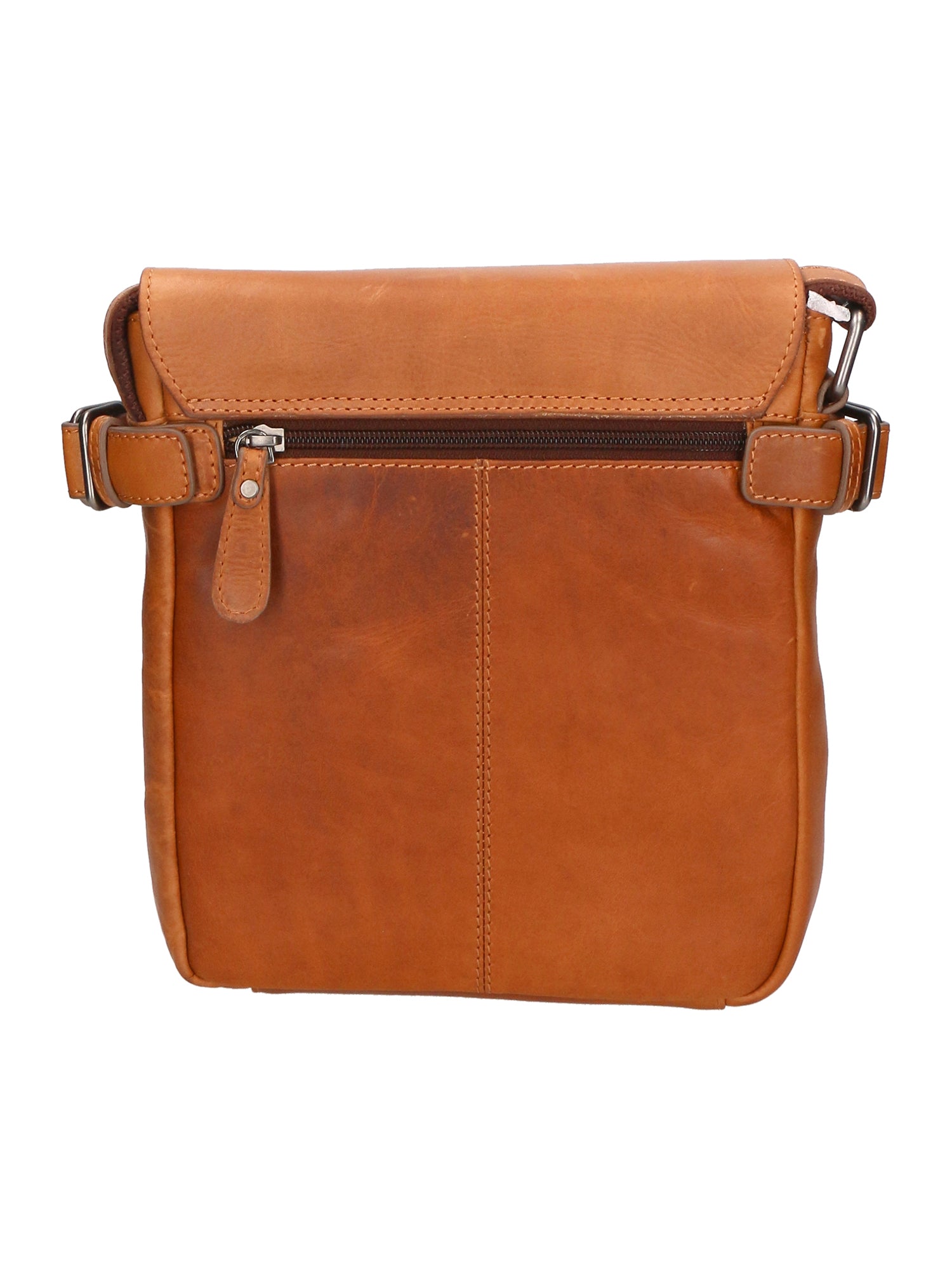 Borsa a tracolla da uomo 100% vera pelle HILB-3200-CUOIO Hill Burry