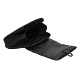 Purple Women's Handbag in Genuine Leather Made in Italy 17x28x7 cm