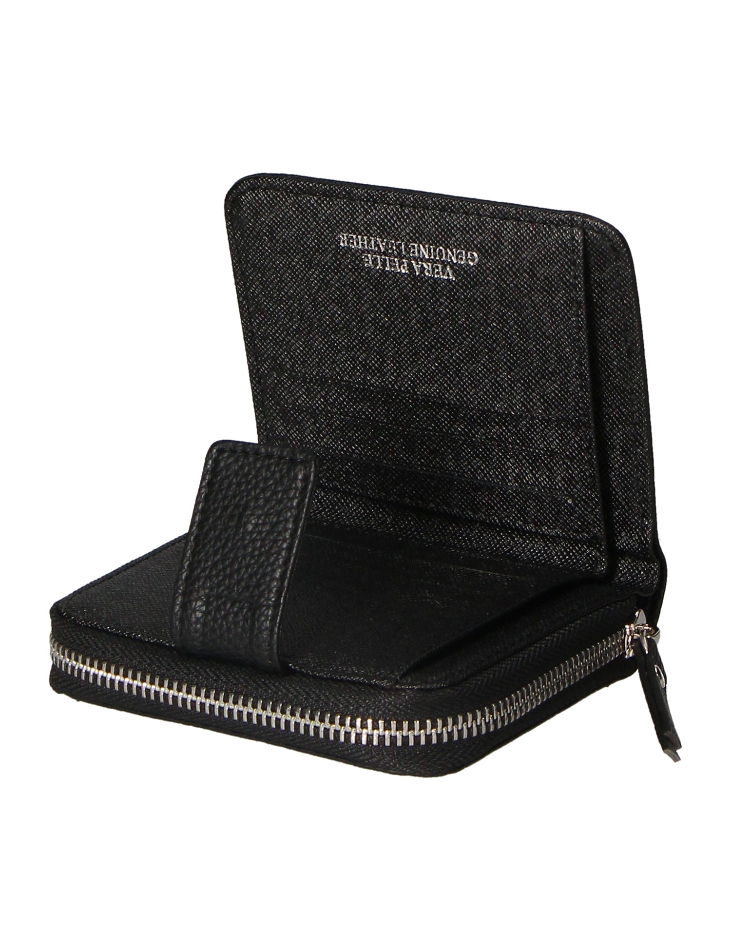 Maristella 60067 D-NERO BLACK Portafoglio donna in vera pelle Gave Lux