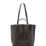 Borsa a spalla unisex in vera pelle Made in Italy 4610-NERO Alessia Firenze