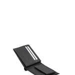 Portafoglio uomo in vera pelle Casual K50115P029-NERO Sergio Tacchini