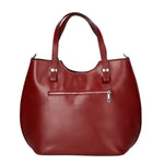 Egle Borsa a mano da donna Vera pelle 80046-ROSSO Gave Lux