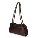 Edera Chic Borsa a spalla da donna Vera pelle 9120-TMORO DARK BROWN Gave Lux