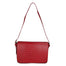 Azzurra Borsa a spalla da donna Vera pelle croco 05699-C10 ROSSO SCURO Gave Lux