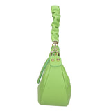 Ida Borsa a spalla da donna Vera pelle 05916-C12 VERDE Gave Lux