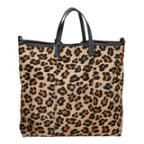 Borsa a mano da donna Vera pelle MYB-6037-FW-LEO GRANDE My Best Bag