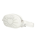 Elysa 189442-BIANCO WHITE Marsupio da donna in vera pelle Gave Lux