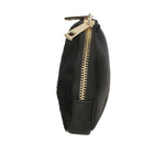 Rachele Pochette donna vera pelle Zip 02535-NERO Gave Lux