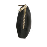 Rachele Pochette donna vera pelle Zip 02535-NERO Gave Lux