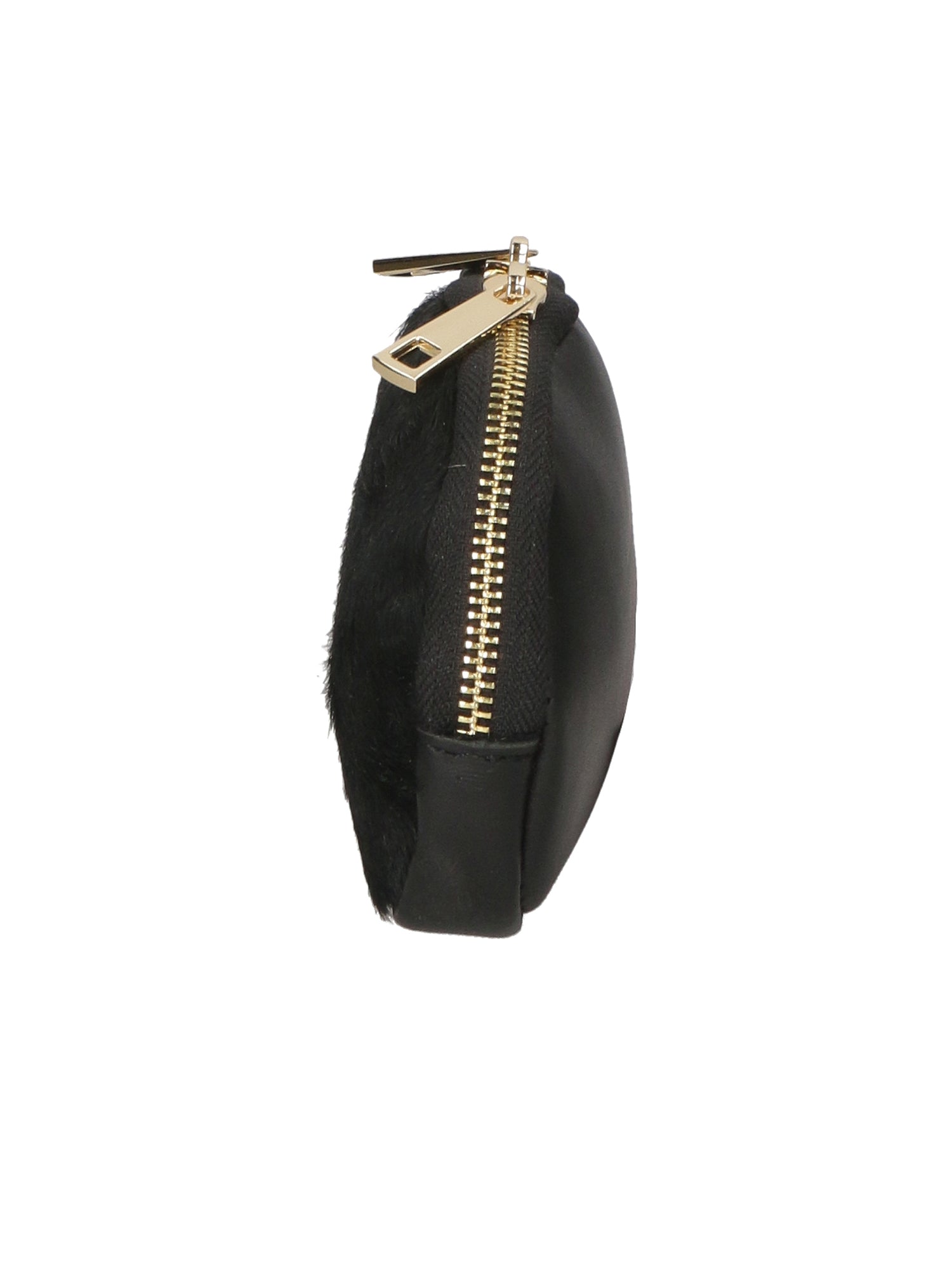 Rachele Pochette donna vera pelle Zip 02535-NERO Gave Lux