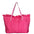 Agnese Borsa Shopper da donna Cotone e pelle 04649-D02 FUXIA FUCHSIA Gave Lux