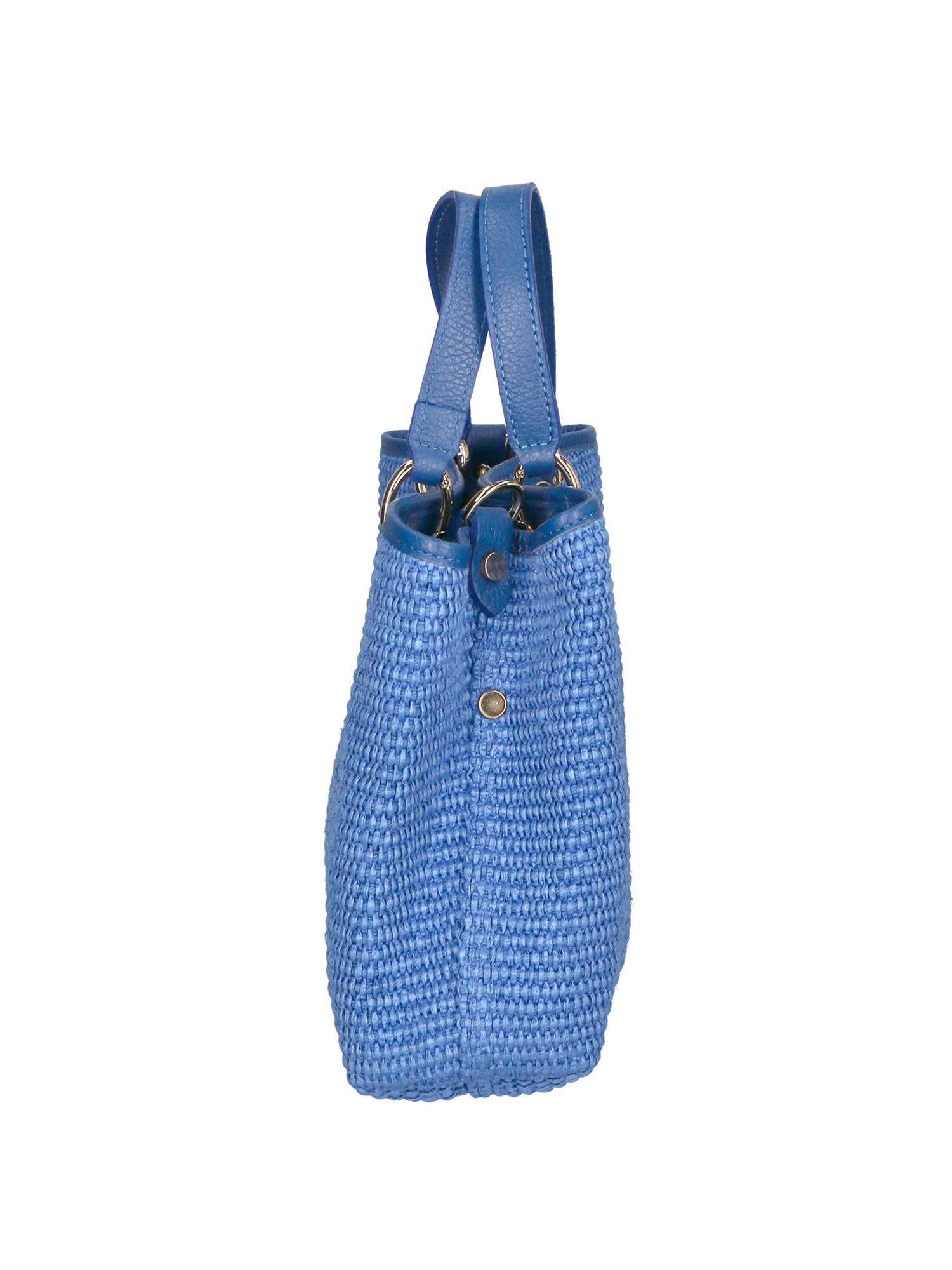 Borsa a mano da donna Paglia & Pelle MYB-05167-SS-530+D2 BLUETTE My Best Bag