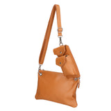 Ifigenia Borsa a tracolla da donna Vera pelle 05932-D44 CUOIO COGNAC Gave Lux