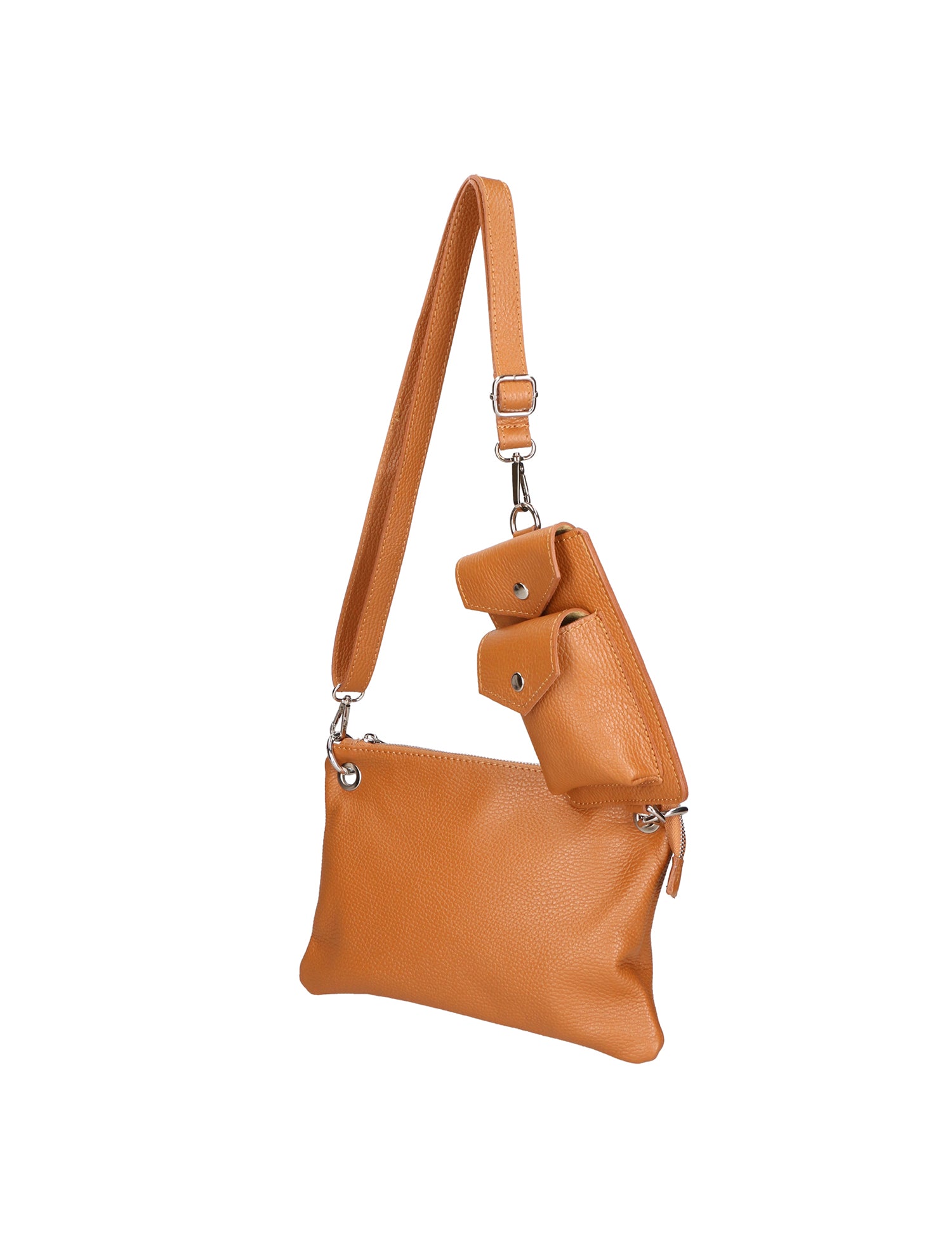 Ifigenia Borsa a tracolla da donna Vera pelle 05932-D44 CUOIO COGNAC Gave Lux