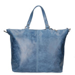 Elisamaria Borsa a spalla da donna Vera pelle 80055-BLU Gave Lux
