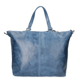 Elisamaria Borsa a spalla da donna Vera pelle 80055-BLU Gave Lux