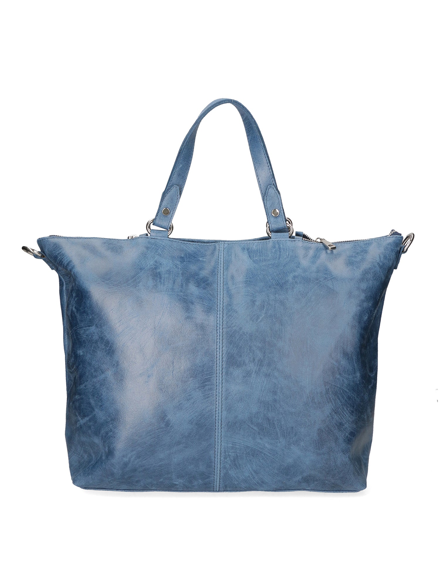 Elisamaria Borsa a spalla da donna Vera pelle 80055-BLU Gave Lux