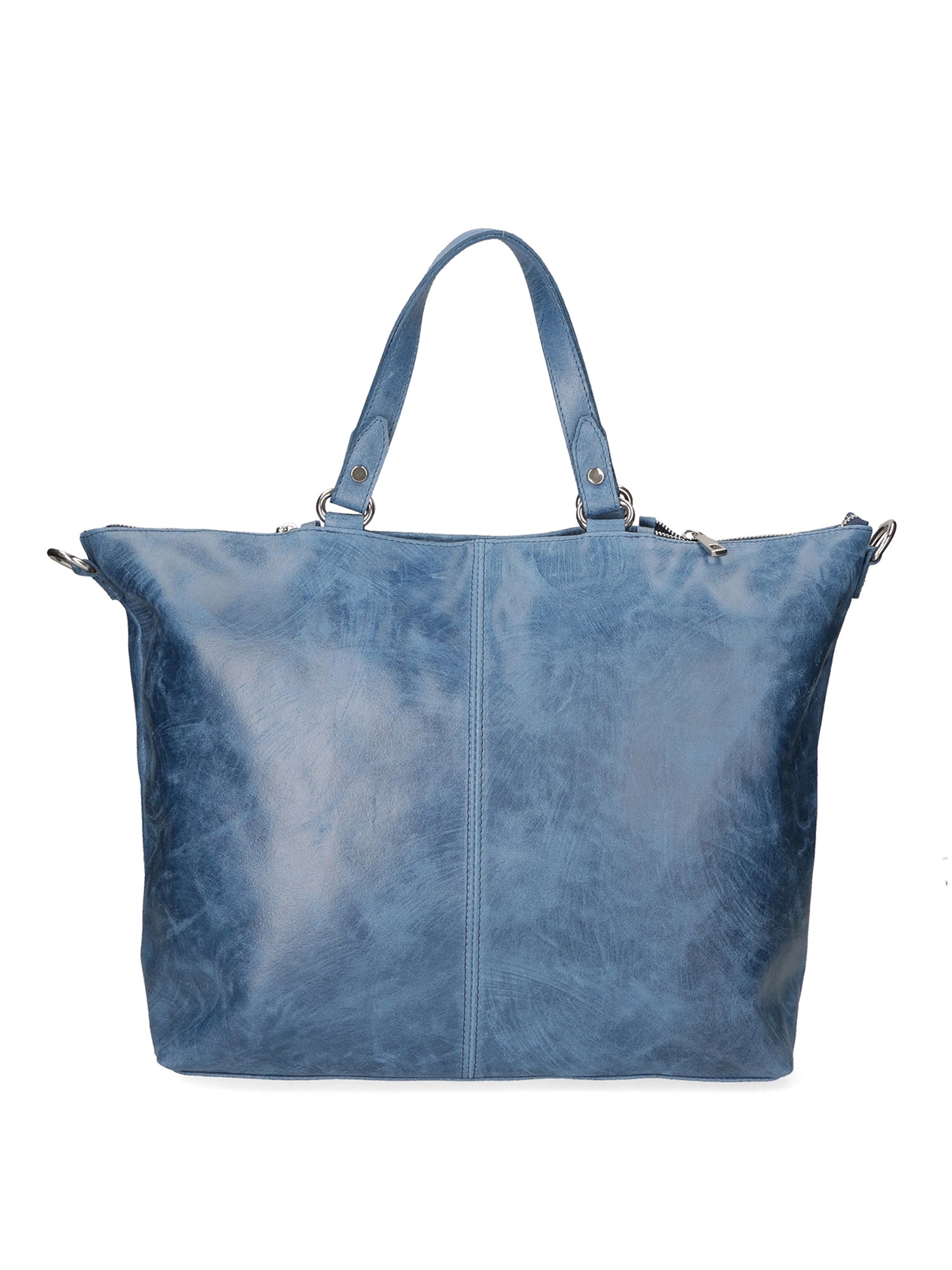Elisamaria Borsa a spalla da donna Vera pelle 80055-BLU Gave Lux