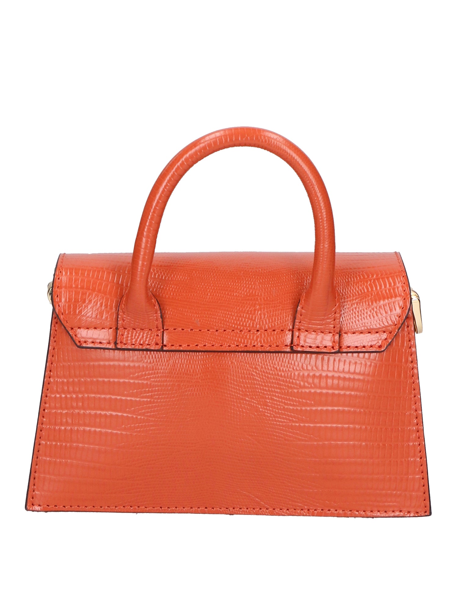 Ariel Borsa a mano da donna Vera pelle 05458-LU35 MATTONE DARK ORANGE Gave Lux
