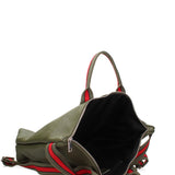 Borsa a mano convertibile in zaino da donna In Vera pelle Made in Italy 43x38x12 cm