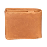 Portafoglio uomo in vera pelle RFID HILB-6404-CUOIO Hill Burry