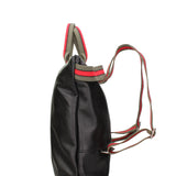 Convertible Handbag Into Backpack For Women In Genuine Leather Made in Italy 43x38x12 cm